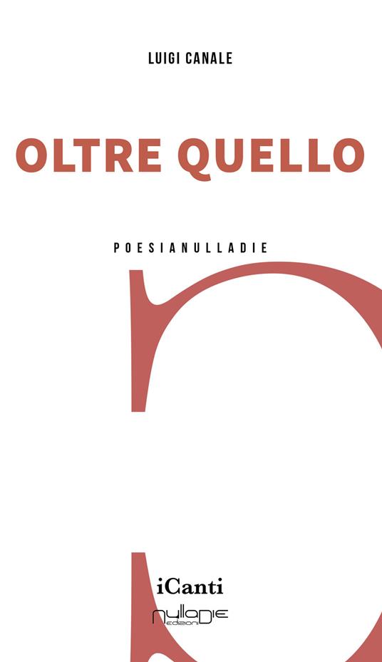 Oltre quello - Luigi Canale - copertina