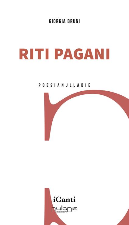 Riti pagani - Giorgia Bruni - copertina