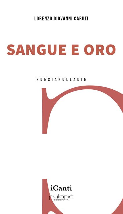 Sangue e oro - Lorenzo Giovanni Caruti - copertina
