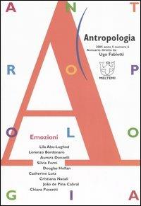 Antropologia (2005). Vol. 6: Emozioni. - copertina