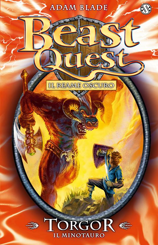 Torgor. Il minotauro. Beast Quest. Vol. 13 - Adam Blade - copertina