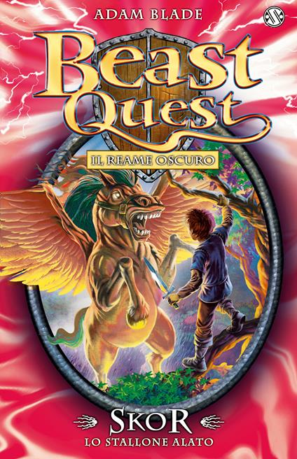 Skor. Lo stallone alato. Beast Quest. Vol. 14 - Adam Blade - copertina