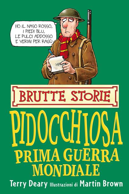 Pidocchiosa prima guerra mondiale - Terry Deary - copertina