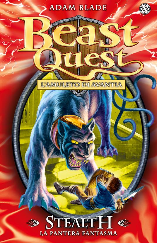 Stealth. La pantera fantasma. Beast Quest. Vol. 24 - Adam Blade - copertina