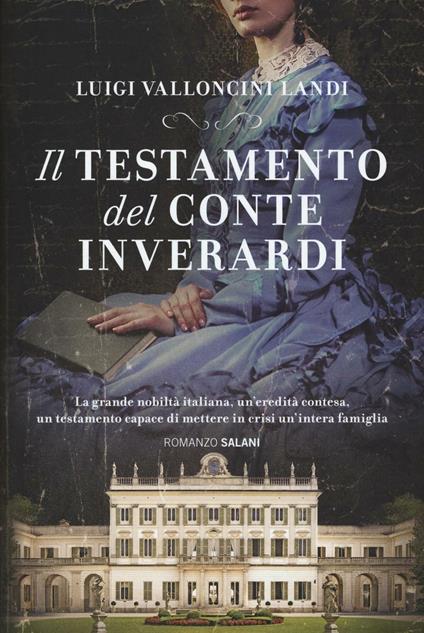 Il testamento del conte Inverardi - Luigi Valloncini Landi - copertina