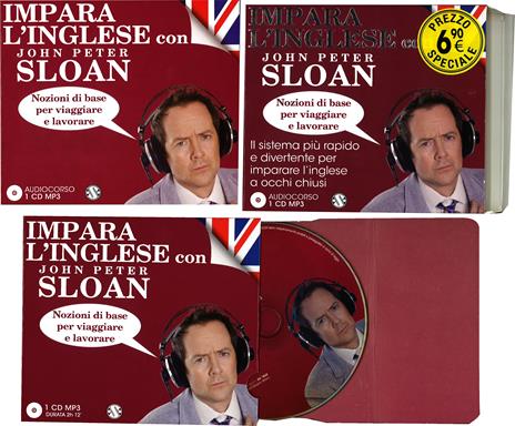 Impara l'inglese con John Peter Sloan. Nozioni di base per viaggiare e lavorare. Audiolibro. CD Audio - John Peter Sloan - 2