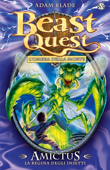 Amictus. La regina degli insetti. Beast Quest. Vol. 30 - Adam Blade - copertina