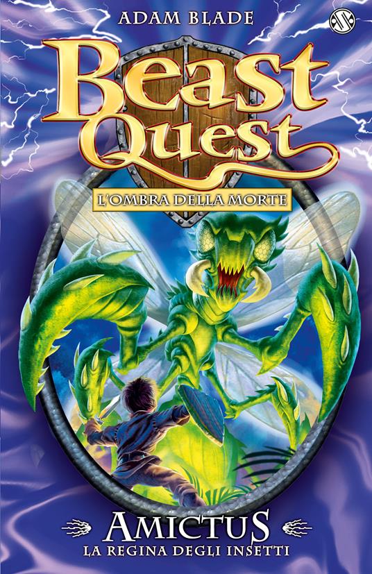 Amictus. La regina degli insetti. Beast Quest. Vol. 30 - Adam Blade - copertina