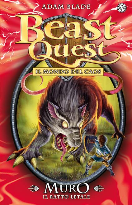 Muro. Il ratto letale. Beast Quest. Vol. 32 - Adam Blade - copertina