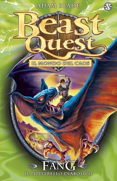 Fang. Il pipistrello diabolico. Beast Quest. Vol. 33 - Adam Blade - copertina