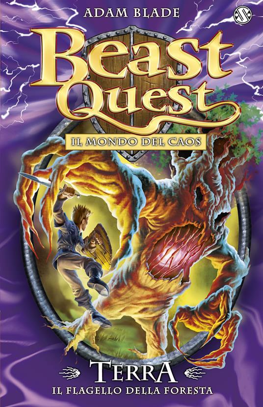 Terra. Il flagello della foresta. Beast Quest. Vol. 35 - Adam Blade - copertina