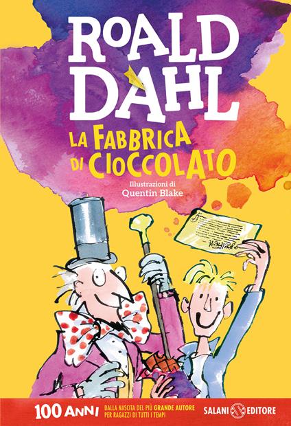 La fabbrica di cioccolato - Roald Dahl - copertina