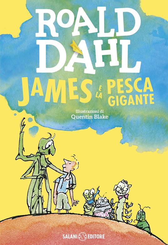 James e la pesca gigante - Roald Dahl - copertina