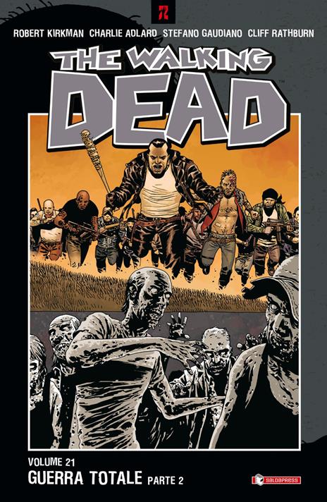 Guerra totale. The walking dead. Parte seconda. Vol. 21 - copertina