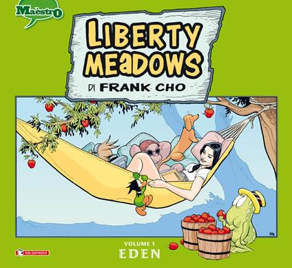 Liberty meadows. Vol. 1: Eden - Frank Cho - copertina