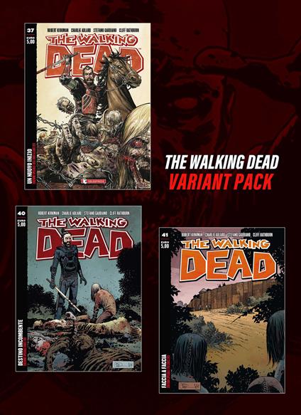 The walking dead. Variant pack - Robert Kirkman - copertina
