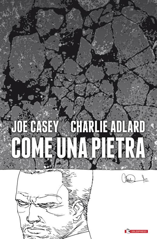 Come una pietra - Joe Casey,Charlie Adlard - copertina
