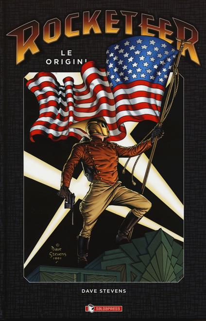 Le origini. Rocketeer - Dave Stevens - copertina