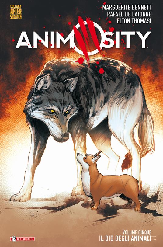 Animosity. Vol. 5: dio degli animali, Il. - Marguerite Bennett,Rafael de Latorre - copertina