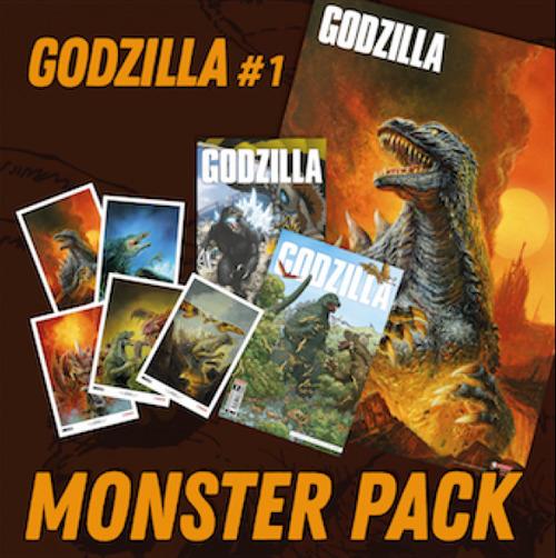 Godzilla. Ediz. monster pack. Con Poster. Con Libro o pacchetto di cartoline. Vol. 1: Giganti & gangster. - John Layman - copertina
