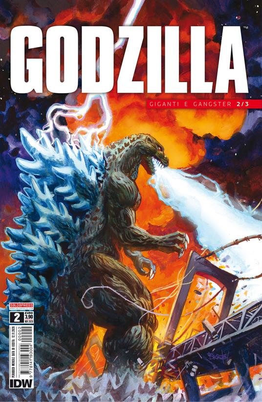 Godzilla. Vol. 2: Giganti & gangster 2/3 - John Layman,Alberto Ponticelli - copertina