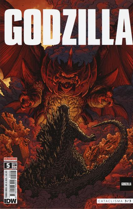 Godzilla. Vol. 5: Cataclisma 3/3 - Cullen Bunn - copertina