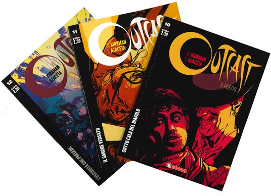Outcast. Il reietto. Pack. Vol. 10-12 - Robert Kirkman - copertina