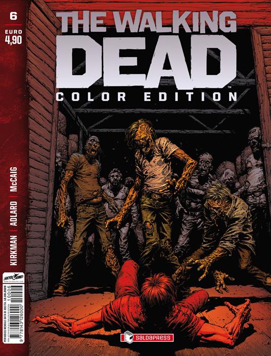 The walking dead. Color edition. Vol. 6 - Robert Kirkman - copertina