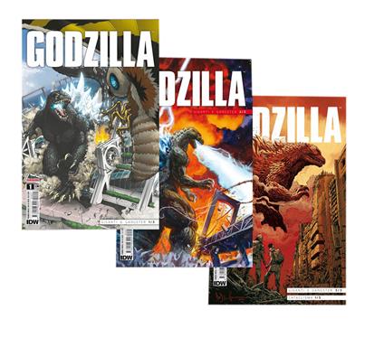 Godzilla. Starter pack. Vol. 1-2-3 - copertina