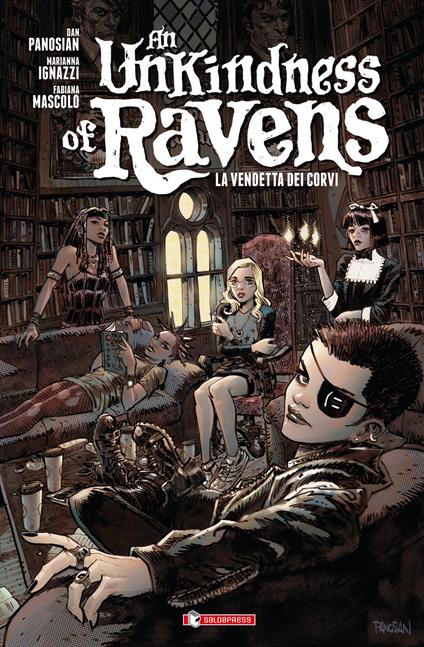 An unkindness of ravens. La vendetta dei corvi - Dan Panosian - copertina