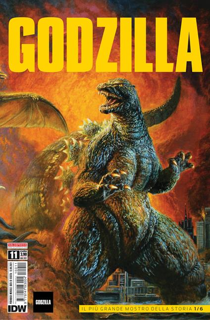 Godzilla. Vol. 11: Il più grande mostro della storia 1/6 - Duane Swierczynski - copertina