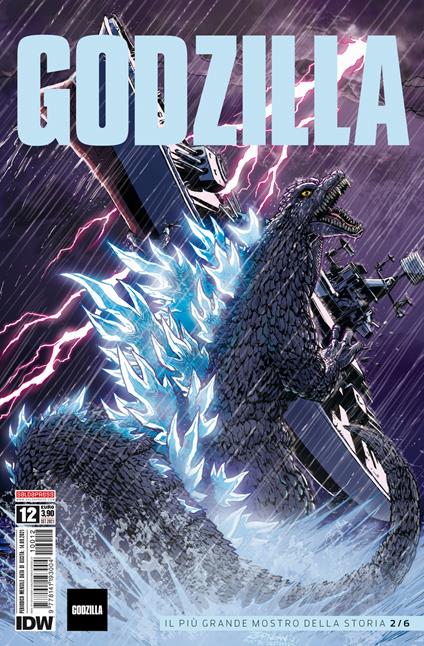 Godzilla. Vol. 12: Il più grande mostro della storia 2/6 - Duane Swierczynski - copertina