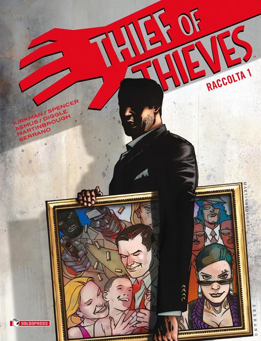 Thief of thieves. Raccolta. Vol. 1 - Robert Kirkman,Nick Spencer,Andy Diggle - copertina