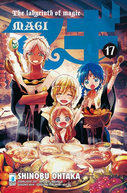 Magi. Vol. 17 - Shinobu Ohtaka - copertina