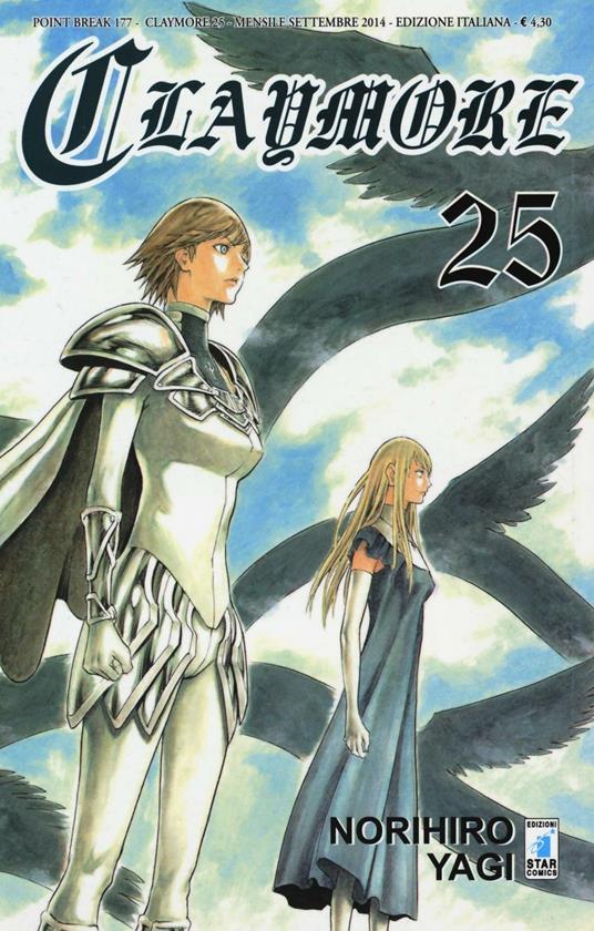 Claymore. Vol. 25 - Norihiro Yagi - copertina