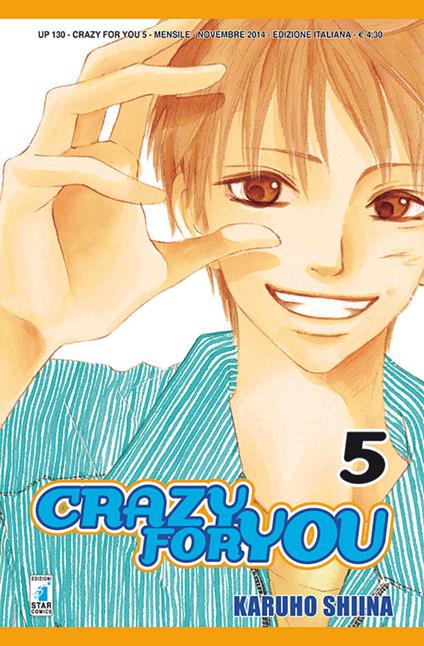 Crazy for you. Vol. 5 - Karuho Shiina - copertina