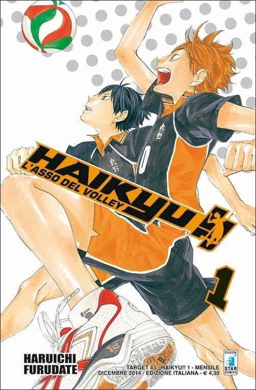 Haikyu!!. Vol. 1 - Haruichi Furudate - copertina