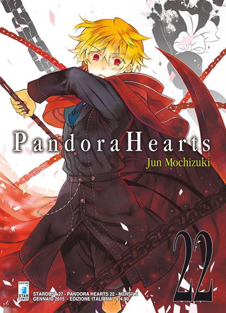 Pandora hearts. Vol. 22 - Jun Mochizuki - copertina