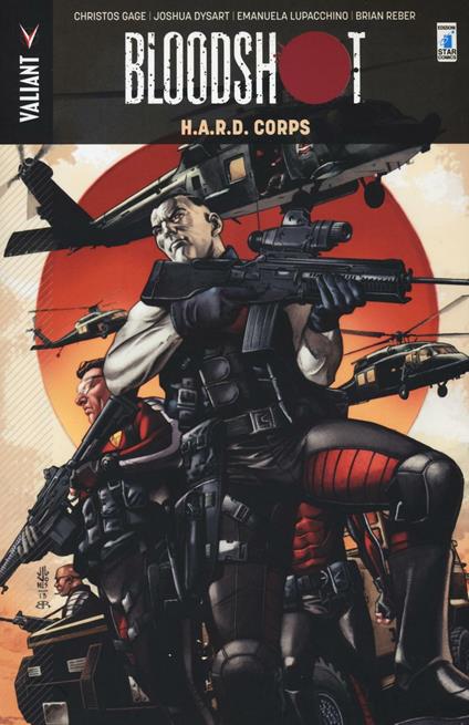 Bloodshoot. H.A.R.D. Corps. Vol. 4 - copertina