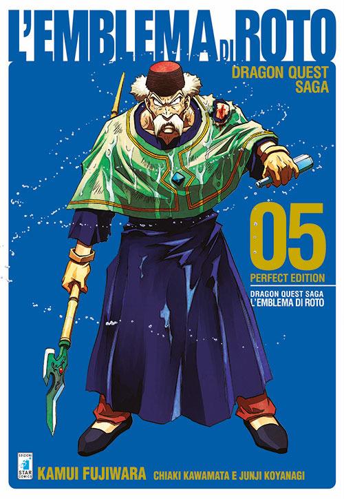 L'emblema di Roto. Perfect edition. Dragon quest saga. Vol. 5 - Kamui Fujiwara,Chiaki Kawamata,Junji Koyanagi - copertina