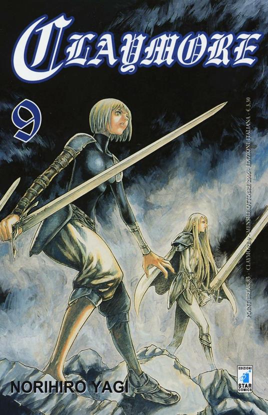 Claymore. Vol. 9 - Norihiro Yagi - copertina