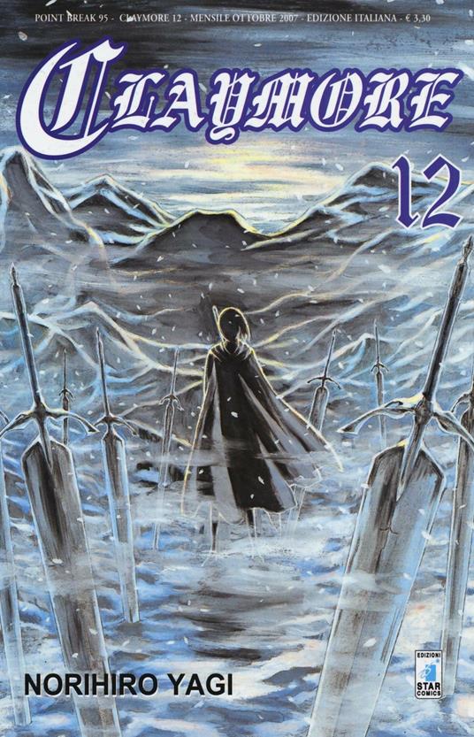 Claymore. Vol. 12 - Norihiro Yagi - copertina