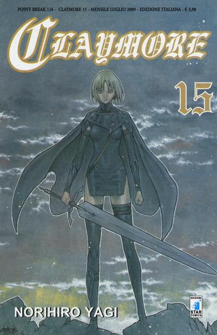 Claymore. Vol. 15 - Norihiro Yagi - copertina