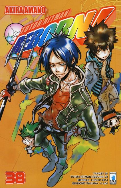 Tutor Hitman Reborn. Vol. 38 - Akira Amano - copertina