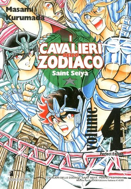 I cavalieri dello zodiaco. Saint Seiya. Perfect edition. Vol. 4 - Masami Kurumada - copertina