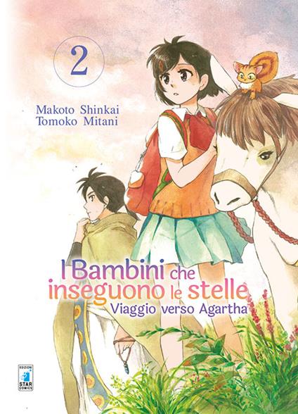 Viaggio verso Agartha. I bambini che inseguono le stelle. Vol. 2 - Makoto Shinkai,Asahi Akisaka - copertina