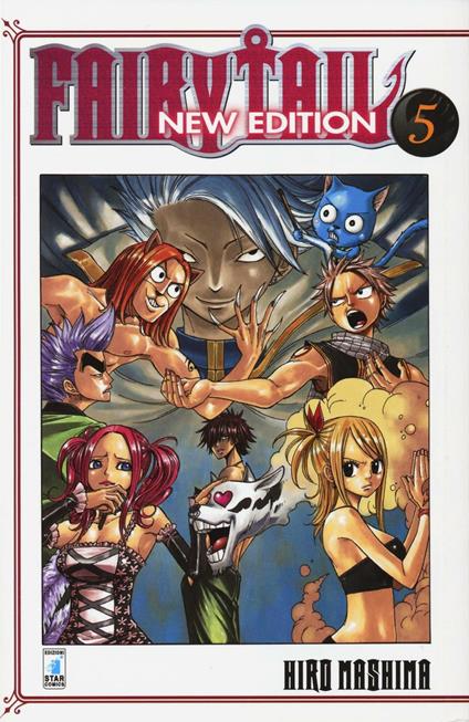 Fairy Tail. New edition. Vol. 5 - Hiro Mashima - copertina