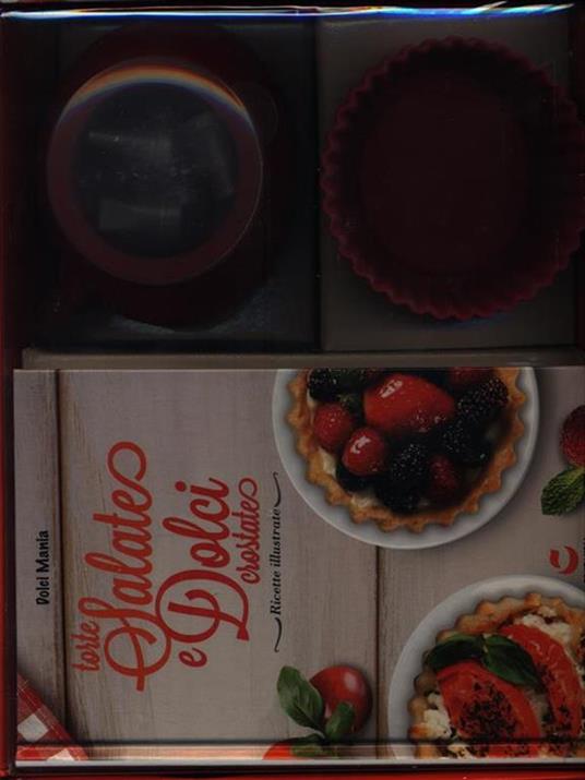 Torte salate e dolci crostate. Con gadget - copertina