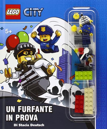 Un furfante in prova. Lego City. Ediz. a colori. Con gadget - Stacia Deutsch - copertina