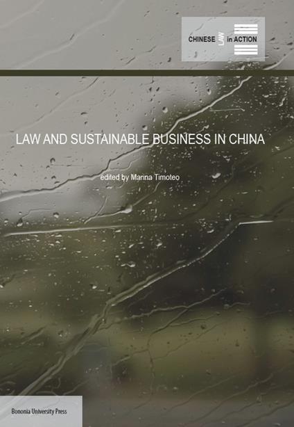 Law and sustainable business in China - Marina Timoteo - copertina